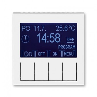 hodiny spínací programovatelné LEVIT 3292H-A20301 03 bílá/bílá